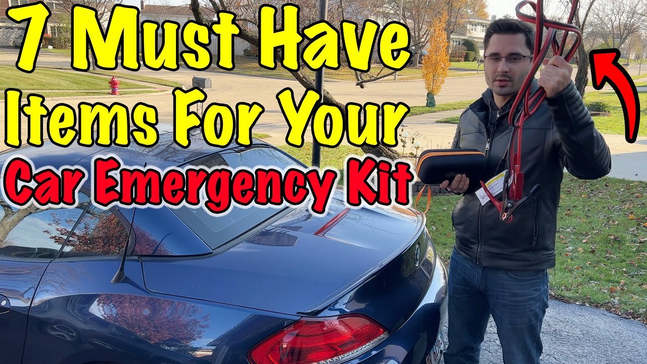 7 Must Have Items For Your Car Emergency Kit & Winter!