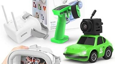 rc car with camera and goggles