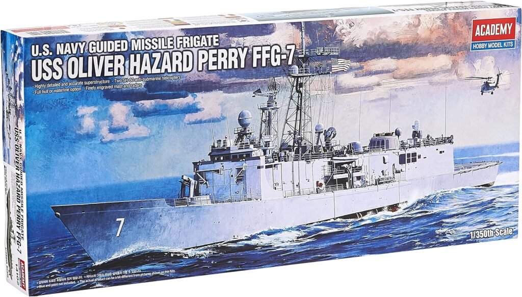 Academy USS Oliver Hazard Perry FFG-7