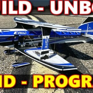 E-flite 4-Site 3D Flat Foamy RC Airplane - BUILT in 30 minutes FLAT!