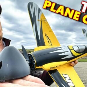 CRASHING My TEMU Race Plane - Durafly HobbyKing Goblin Racer