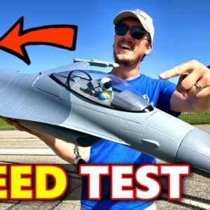 How FAST is the FMS F-16C 70mm EDF Jet?