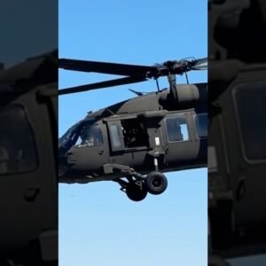 When a Blackhawk flies by and aims a camera at you..Did I get marked or what?