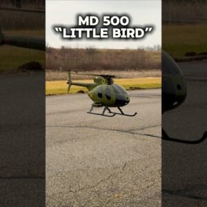 This $600 RC Helicopter is So Easy To Fly Thanks to the GPS on this MD 500 Little Bird!