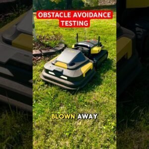 Testing The Obstacle Avoidance On My Yarbo Automated Smart GPS Mower! #yarbo