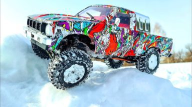 CAR Racing in Snow – Toyota HiLux Remote Control Car — Wilimovich