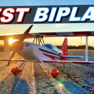 3D RC SMART Biplane with FLIGHT STABILIZATION!!! - E-flite Ultimate 3D 950mm - TheRcSaylors