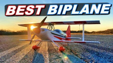 3D RC SMART Biplane with FLIGHT STABILIZATION!!! - E-flite Ultimate 3D 950mm - TheRcSaylors
