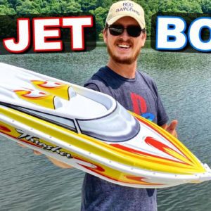 Premium RC Speed Boat!!! - FAST 6s Trasher V3 RC Jet Boat - TheRcSaylors