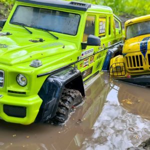 RC Cars MUD OFF Road — Mercedes G63 6x6 VS ZIL 131 6x6 — Wilimovich