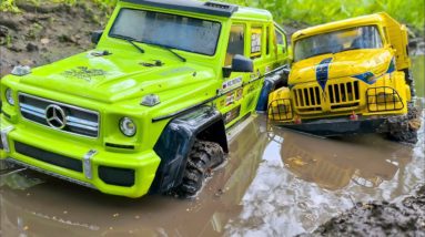 RC Cars MUD OFF Road — Mercedes G63 6x6 VS ZIL 131 6x6 — Wilimovich