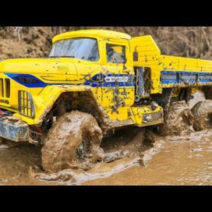 RC Truck ZIL 131 6x6 Axial SCX 10 ii MUD Racing Extreme