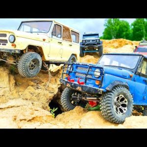 UAZ 469 and UAZ Hunter - Best Russian Cars Extreme OFF Road 4x4 PT2