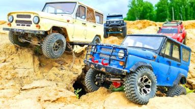 UAZ 469 and UAZ Hunter - Best Russian Cars Extreme OFF Road 4x4 PT2