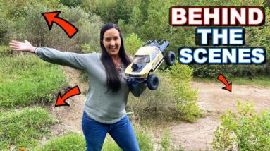 NEVER BEFORE SEEN FOOTAGE!!! - Behind the Scenes with the Axial SCX10 II Trail Honcho - TheRcSaylors