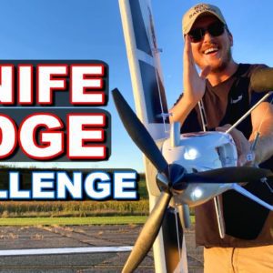 Can YOU Complete the 3 MINUTE KNIFE EDGE CHALLENGE??? - TheRcSaylors
