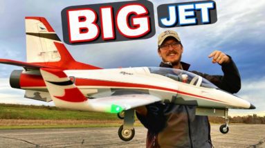 Huge Electric RC Jet Hits 100MPH!! - E-Flite Viper 90mm - TheRcSaylors