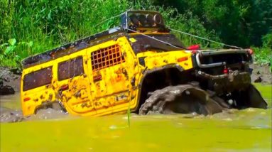 RC car challenge: HUMMER H2 on remote control OFF Road adventures Ep. 4