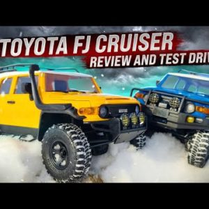 Toyota FJ Cruiser 4x4 vs Eazy Triton Review and Test Drive – RC Cars Snow OFF Road