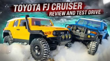 Toyota FJ Cruiser 4x4 vs Eazy Triton Review and Test Drive – RC Cars Snow OFF Road