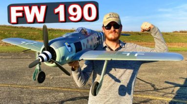 Focke Wulk FW-190 WWII RC Airplane - STRONGEST WARBIRD EVER - TheRcSaylors