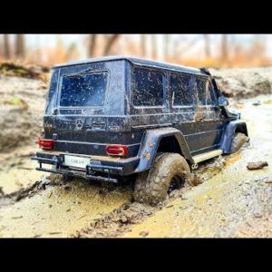 RC car challenge: Mercedes, Sherp, Jeep Cherokee on remote control OFF Road adventures