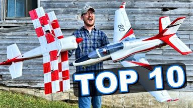 Top 10 BEST RC Planes & Jets of the Year - TheRcSaylors