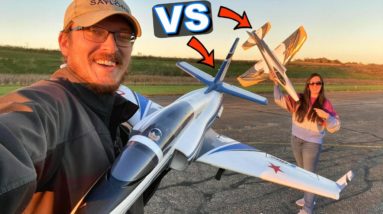 Two HUGE RC Jets Battle it Out! - Habu 6s Vs Viper 6S - TheRcSaylors