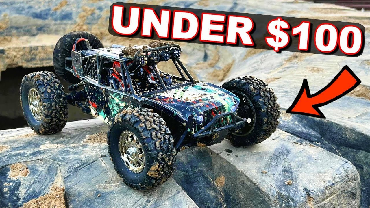 Will He DESTROY This CHEAP RC Car Under $100? - HBX 16886 - TheRcSaylors