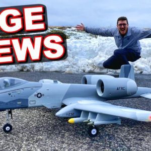 IT'S BACK!!! EPICLY UPGRADED A-10 Thunderbolt II Twin EDF Jet BETTER THAN EVER! - TheRcSaylors