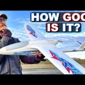 NEW & BIG Easy to Fly RC Plane for BEGINNERS! - Arrows Prodigy 1400mm RTF RC Airplane