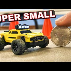 Worlds Smallest FULL FUNCTION RC Car with Lights