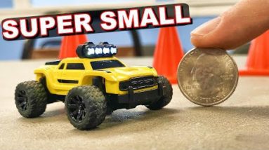 Worlds Smallest FULL FUNCTION RC Car with Lights