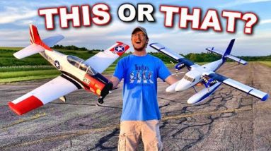 E-Flite T-28 Trojan OR Twin Otter RC Plane: WHICH ONE?