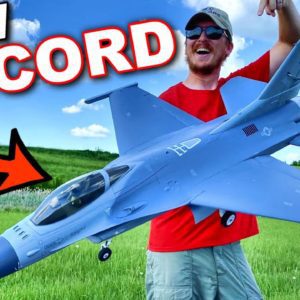 FASTEST JET EVER RECORDED!!!