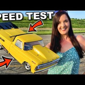 How FAST is the Losi 1968 Ford F100 22S No Prep Drag Truck?