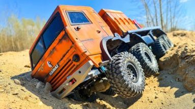 RC TRUCK KAMAZ 8x8 - Action Sand OFF Road