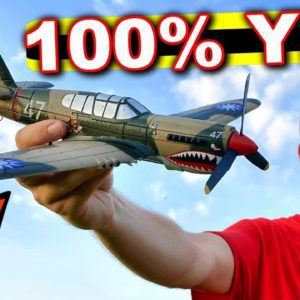 BRAND NEW!!! Eachine P-40 Fighter RC Plane RTF Under $110