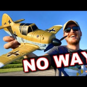 $65 BF-109 RC Airplane Warbird - NO WAY THIS WILL FLY!!