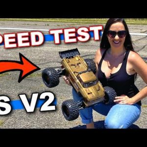 How FAST in the Arrma OUTCAST 4s V2 BLX STUNT RC Truck?