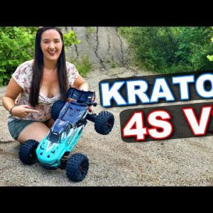 Trying to DESTROY new Arrma Kraton 4s V2 RC Car