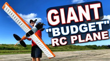 BEST CHEAP & HUGE RC Airplane For The Money - Arrows Husky Ultimate