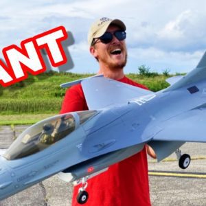 FAST! F-16 Falcon 80mm RC EDF Jet - INCREDIBLY PERFECT WARBIRD!
