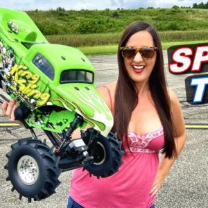 How FAST is the NEW LOSI LMT Mega Truck King Sling?
