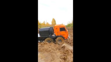RC KAMAZ 8X8 MUD OFF ROAD: The Ultimate Off-Road Truck!
