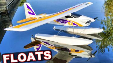 You Won't Believe how AWESOME this Water Plane is!!! - FMS Super EZ