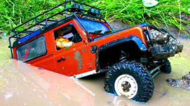 9 RC CARS MIX 5 - MUD RACING and Extreme OFF ROAD – Defender, Hummer, Mercedes, Chevrolet, Discovery