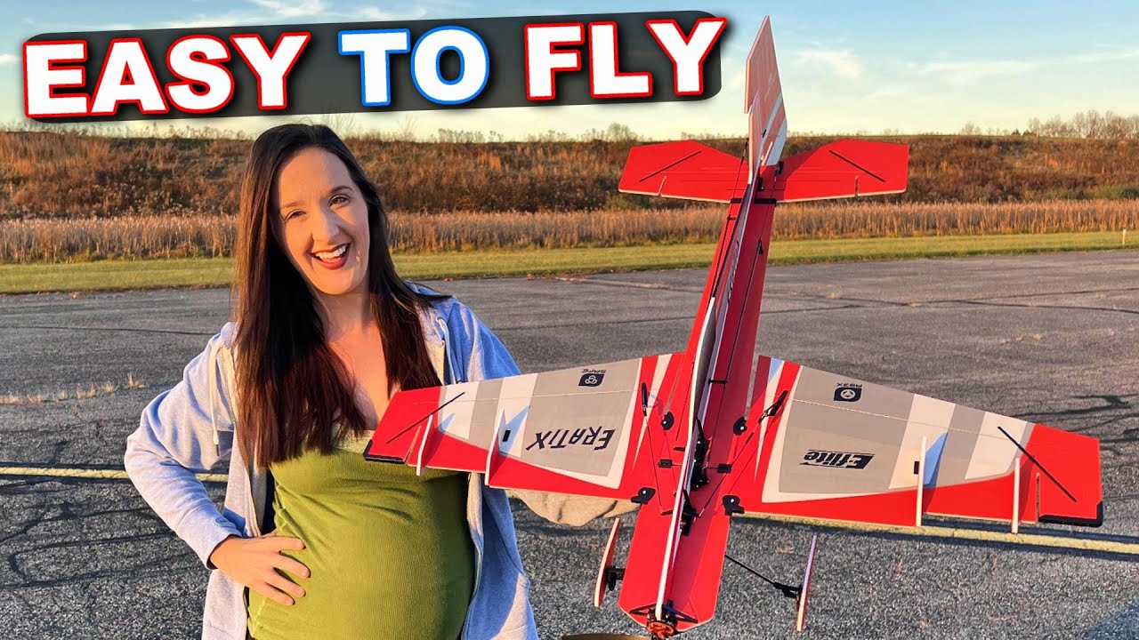 E-Flite Eratix 3D Flat Foamy RC Plane - EVEN A BEGINNER Can FLY It!!!