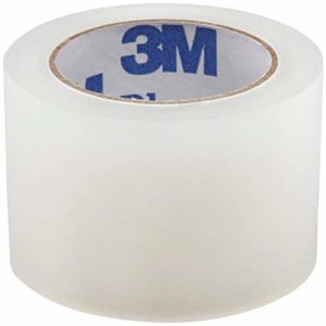 3M BLENDERM 1"x5Yd Clear Surgical Plastic / RC Airplane Hinge Tape 4-PACK 1525-1 LF Waterproof Hypoallergenic USA