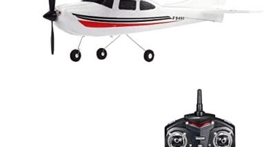 GoolRC WLtoys F949S RC Airplane, 2.4Ghz 3CH RC Plane with Gyroscope, EPP Remote Control Airplane, Easy to Fly RC Aircraft for Beginners Kids and Adults